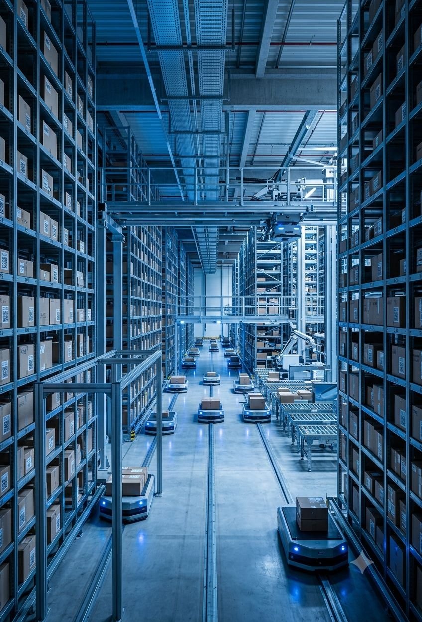 Centro de logística automatizado